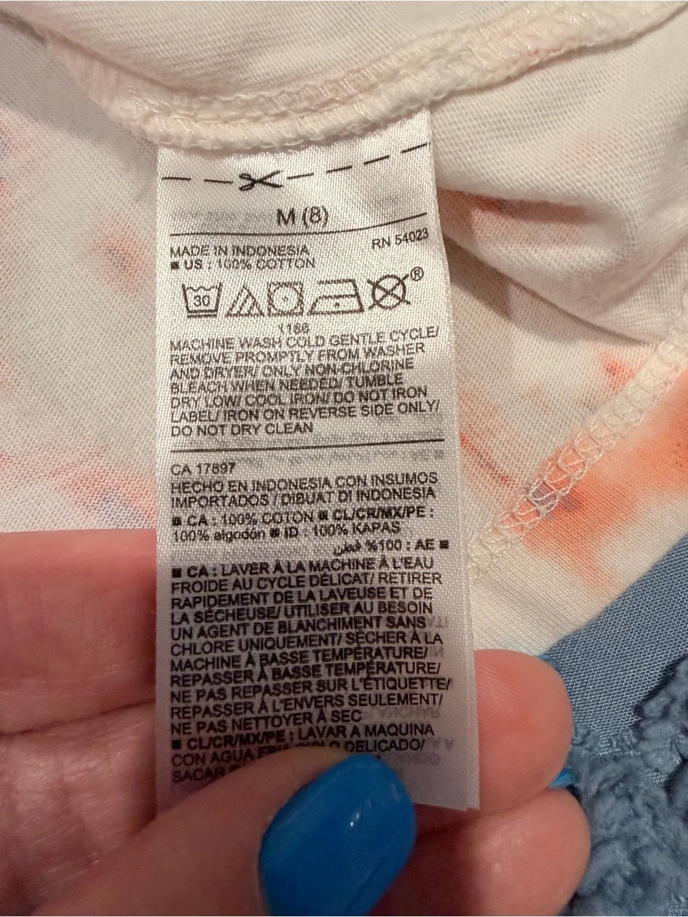 Old Navy Girls' Pink and Purple Tie-Dye Tiered Sundress